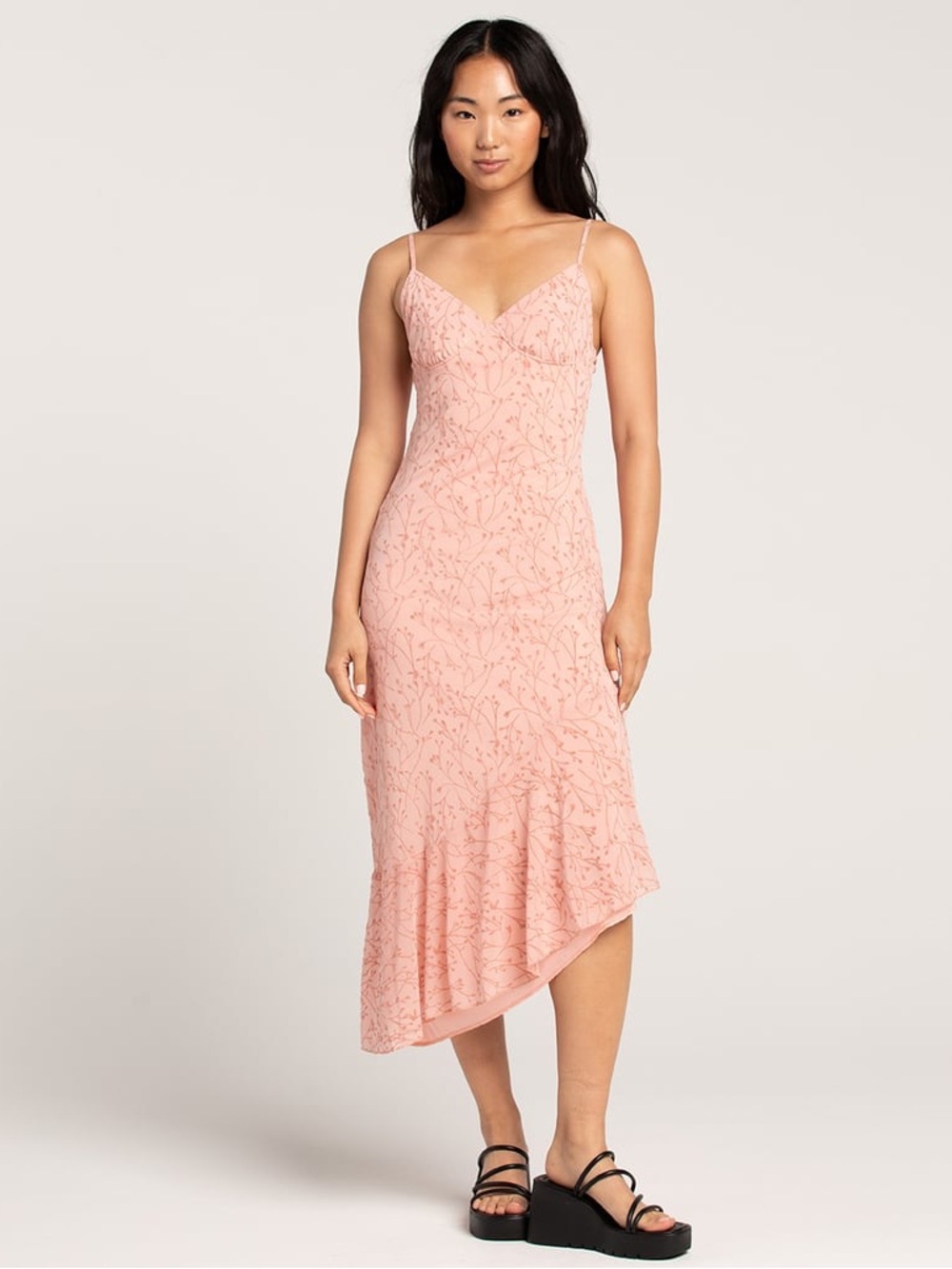 MOTEL Kavala Womens Midi Dress